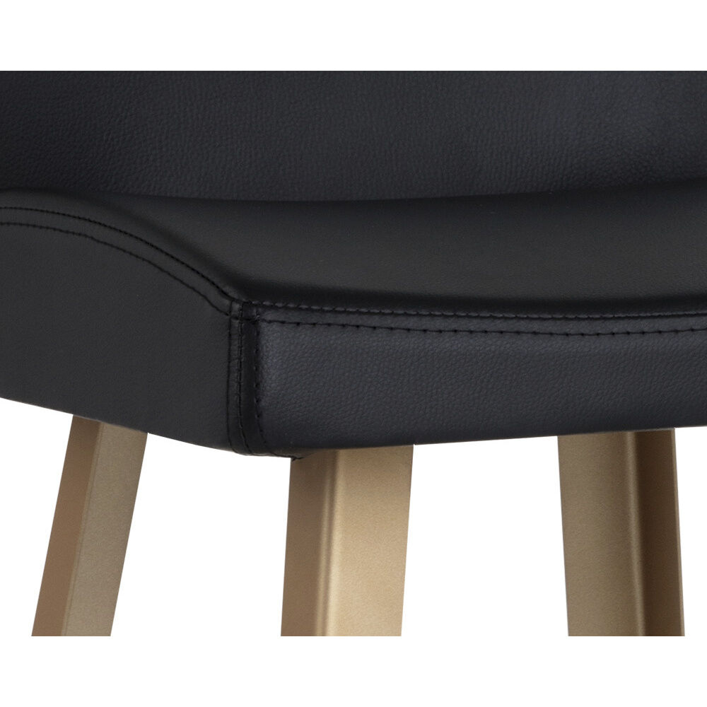 Dani 37.5 inch Onyx Barstool